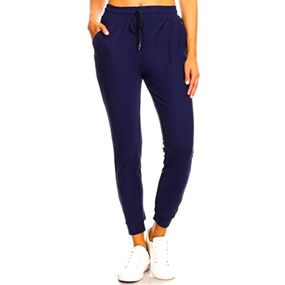 LA 12St Navy Blue Soft Jogger Pants